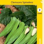 Okra 'Clemsons Spineless'